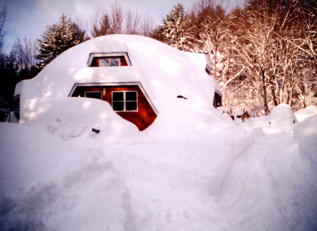 Warner house in February 2001